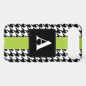 Monogram Houndstooth Case-Mate iPhone Case (Back (Horizontal))