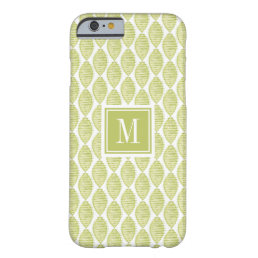 Monogram | Hygge Flowers Pattern Barely There iPhone 6 Case
