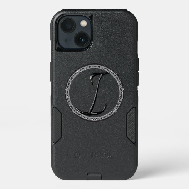 Monogram I Otterbox iPhone Case (Back)