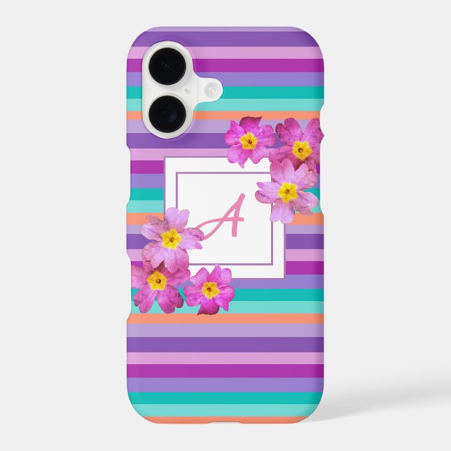 Monogram iApple iPhone X, Barely There Case (Back)