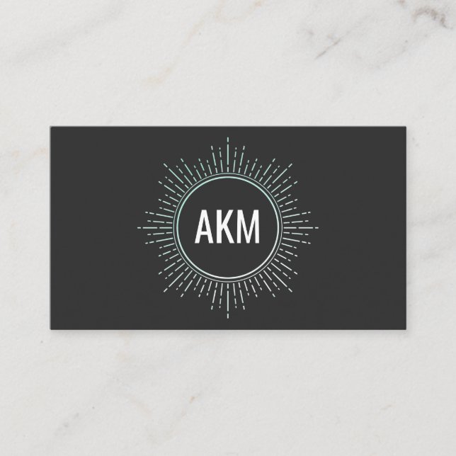Monogram Illumination Elements Business Card (Front)