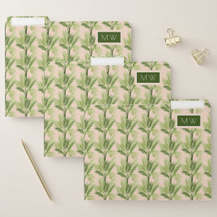 Monogram   Indoor Oasis   Palm Tree Pattern File Folder