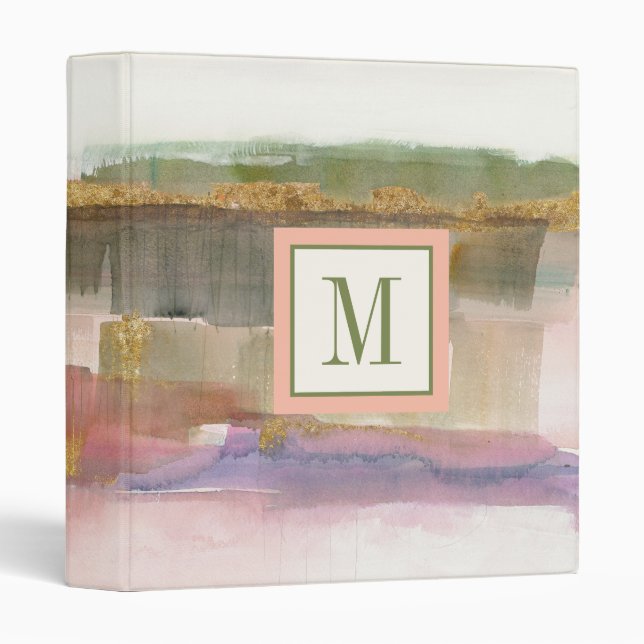 Monogram | Influence of Line and Color Gold Crop Binder (Front/Spine)