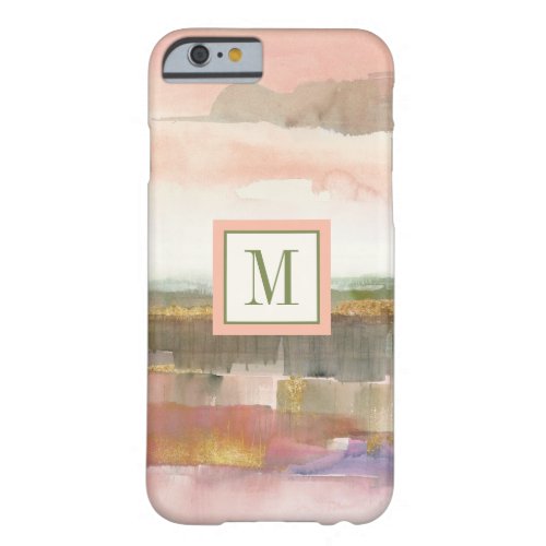 Monogram  Influence of Line and Color Gold Crop Barely There iPhone 6 Case