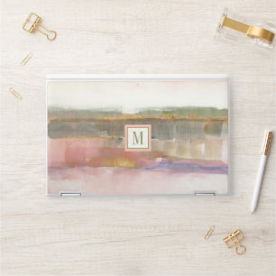 Monogram   Influence of Line and Color Gold Crop HP Laptop Skin