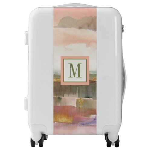 Monogram  Influence of Line and Color Gold Crop Luggage