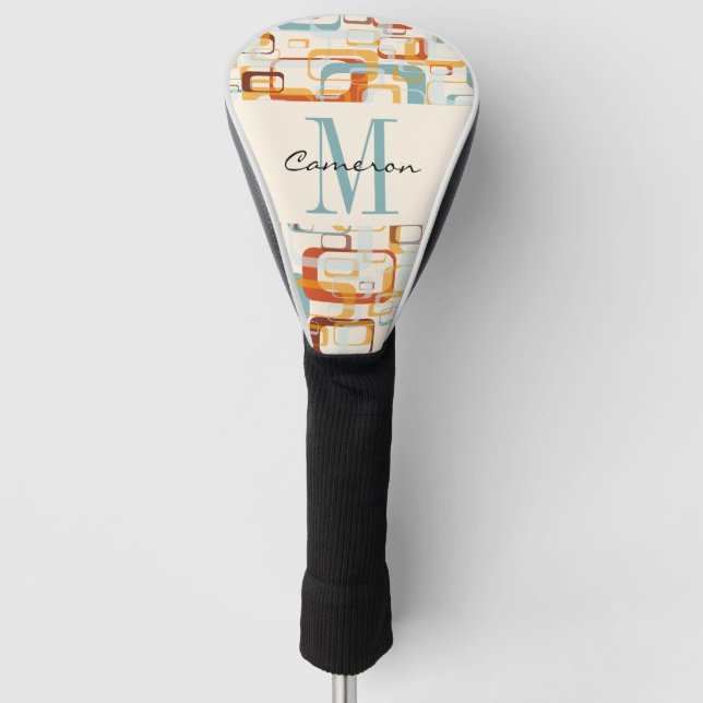 Monogram Initial and Name Personalized Golf Head  Golf Head Cover (Front)