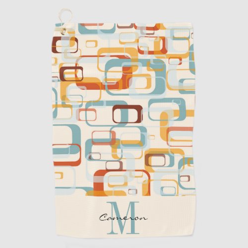 Monogram Initial and Name Personalized  Golf Towel