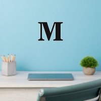 Monogram Initial Custom Name Wall Decor Cute