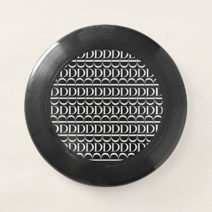 Monogram Initial Letter D Wham-O Frisbee