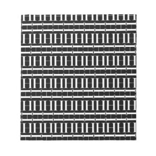 Monogram Initial Letter H Notepad