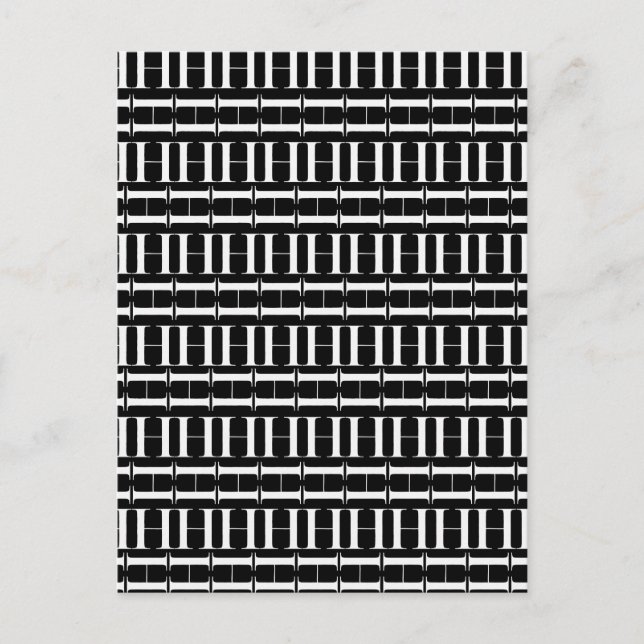 Monogram Initial Letter H Postcard (Front)