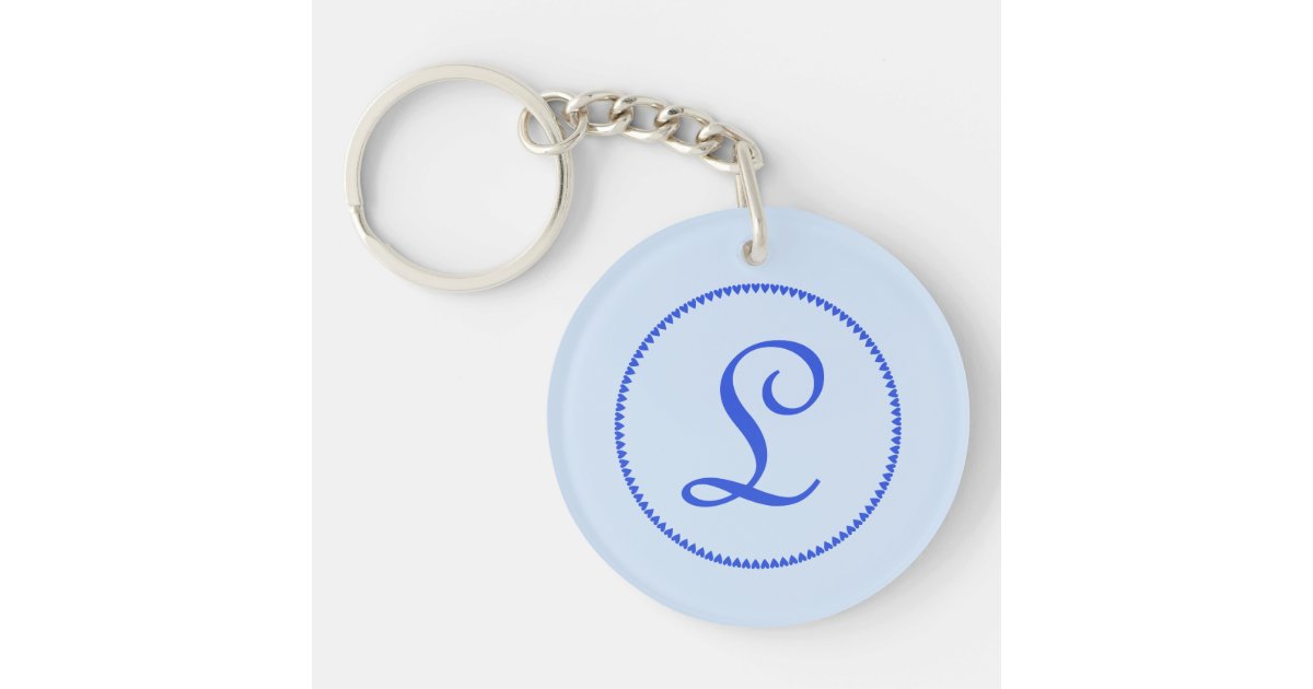 Initial Keychains  Inspired Delights