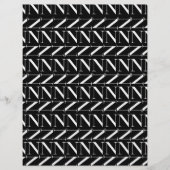 Monogram Initial Letter N (Front)