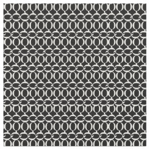 Monogram Initial Letter Q Fabric