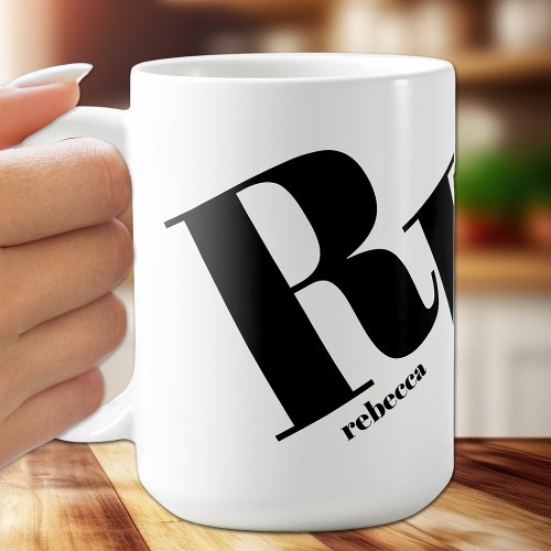 Monogram Initial Name Coffee Mug