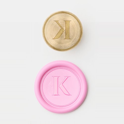 Monogram Initial Solid Brass Wax Stamper