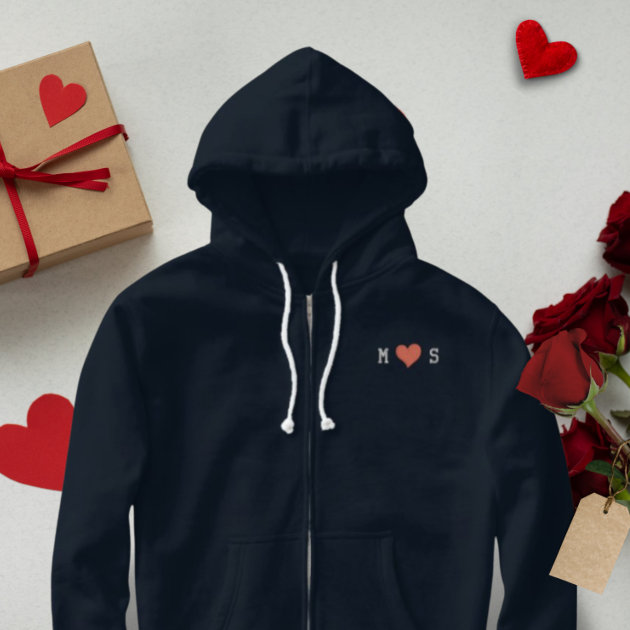 Embroidered hoodie for online boyfriend