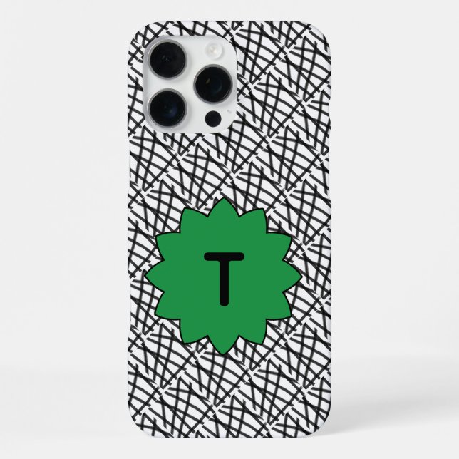 Monogram Iphone Case (Back)