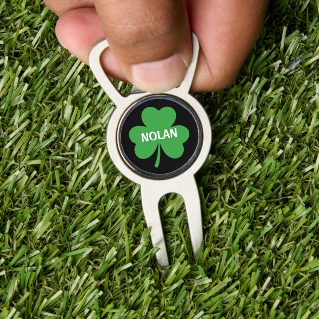 Monogram Irish Shamrock Divot Tool (Insitu 1)