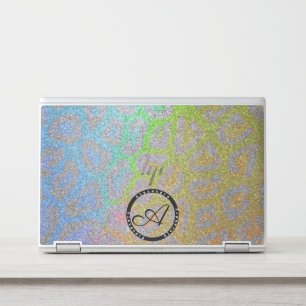 Monogram Jaguar Spots Animal Print HP Laptop Skin