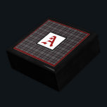 Monogram Jewelry Box<br><div class="desc">The design is from original art.</div>