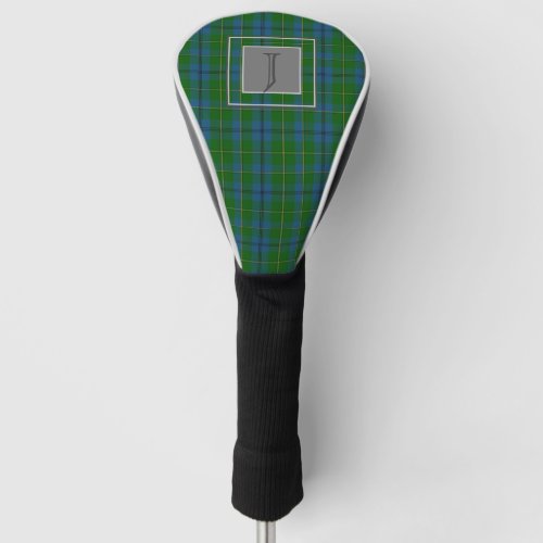 Monogram JOHNSTON Tartan Johnstone Letter J Golf Head Cover