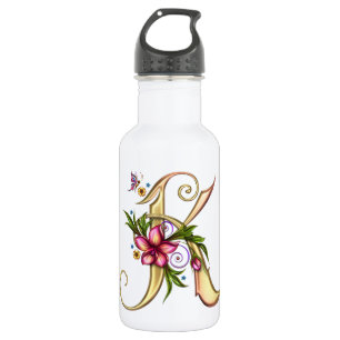 Monogram K 32 oz PBA FREE Stainless Steel Water Bottle