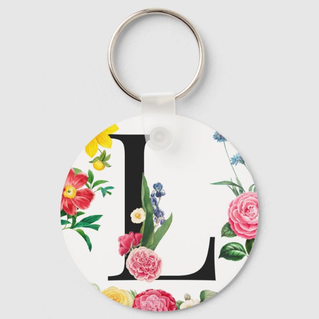 Monogram Keychain (Front)