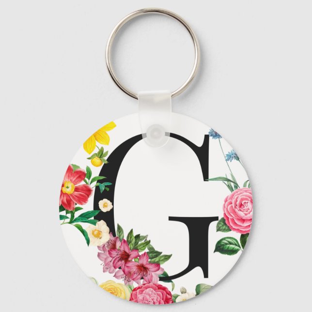 Monogram Keychain (Front)