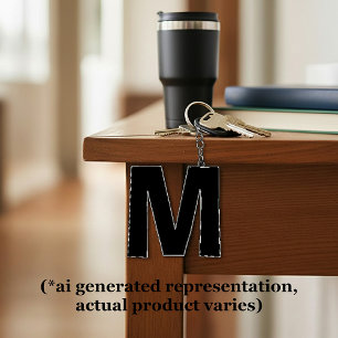 Monogram Keychain