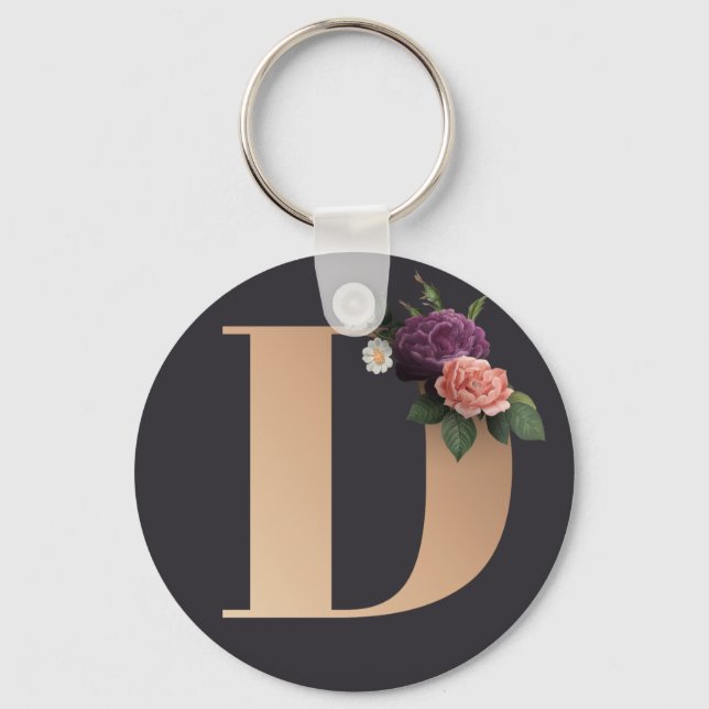 Monogram Keychain (Front)