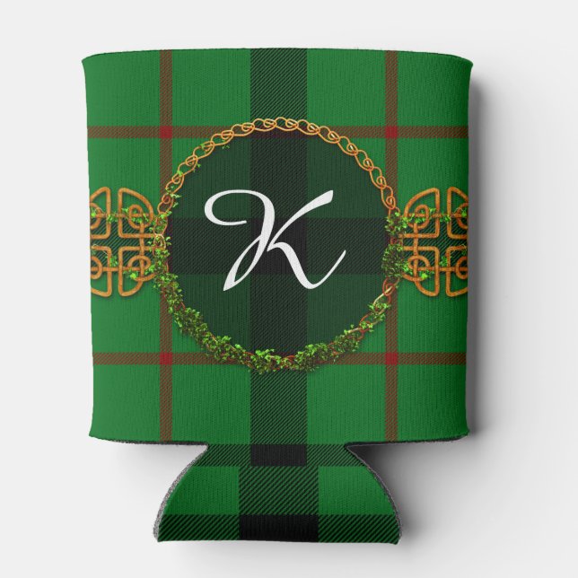 Monogram Kincaid Tartan Can Cooler (Back)