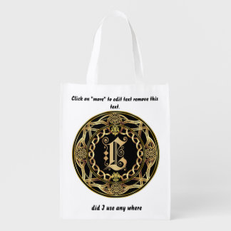 Monogram L Shopping Bag