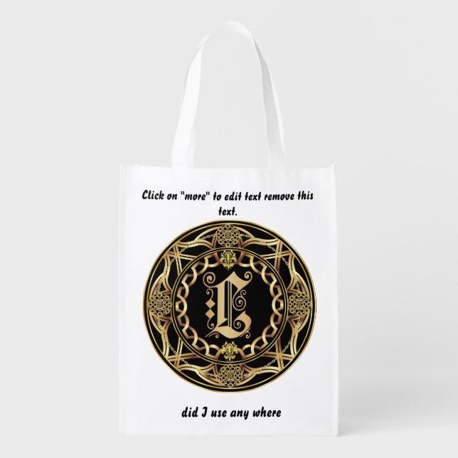 Monogram L Shopping Bag (Front)