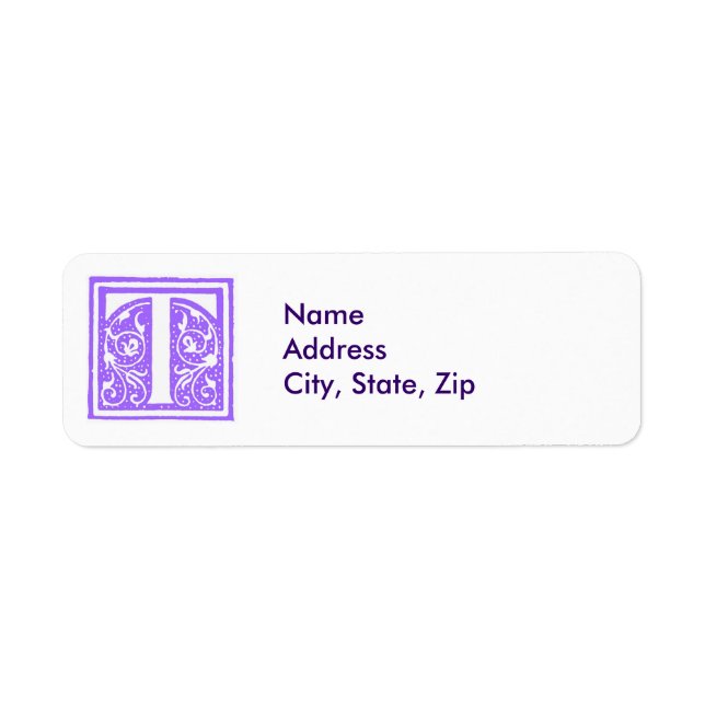 Monogram Label (Front)