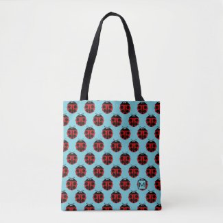 Monogram Lady Bugged LB Tote Bag