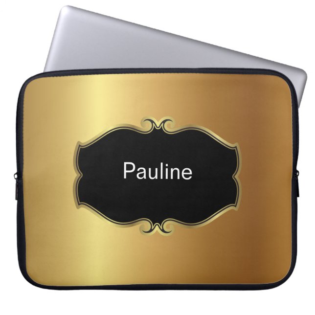 Monogram Laptop Sleeve (Front)