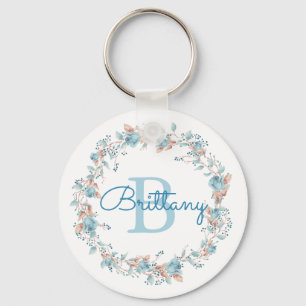 Monogram - letter B, custom Keychain
