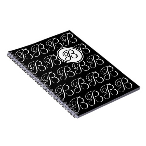 Monogram Letter B Notebook