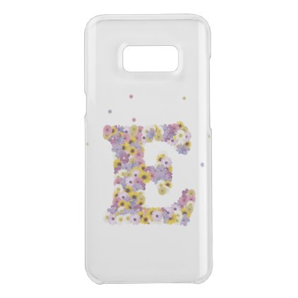 Monogram letter E Uncommon Samsung Galaxy S8+ Case