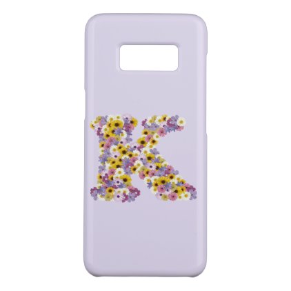 Monogram letter K Case-Mate Samsung Galaxy S8 Case