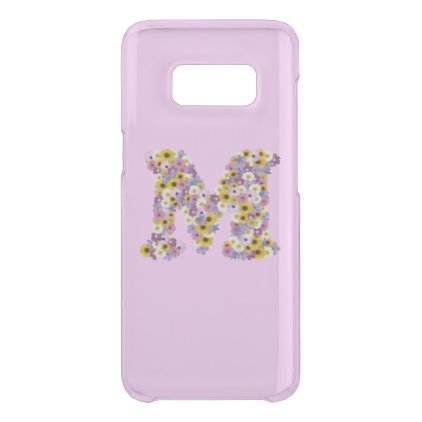 Monogram letter M Uncommon Samsung Galaxy S8 Case