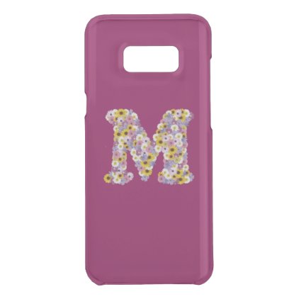 Monogram letter M Uncommon Samsung Galaxy S8+ Case