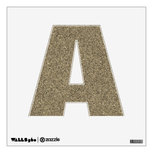 Monogram Letter Number Wall Letter Wall Sticker