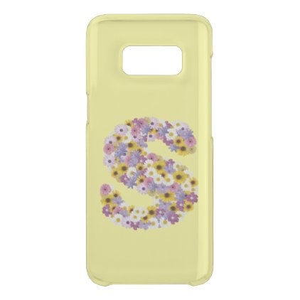 Monogram letter S Uncommon Samsung Galaxy S8 Case