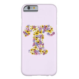 Monogram letter T Barely There iPhone 6 Case