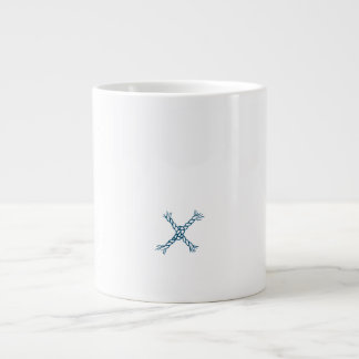 Monogram letter X Giant Coffee Mug