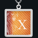 Monogram Letter X Pendant Necklace<br><div class="desc">Show your pride in your initials wearing a monogram letter pendant.The initial silver pendant also makes a memorable gift for any special occasion for the important people of your life.</div>