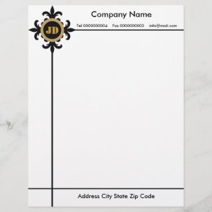 Monogram Letterhead